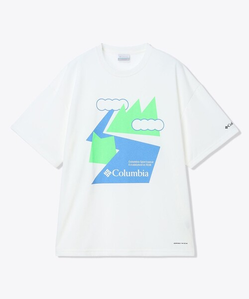Columbia(コロンビア)の「限定展開 Columbia/ ナビダッドビュートグラフィックショートスリーブTシャツ /コロンビア(Tシャツ/カットソー・メンズ・ブラック/ホワイト/グレー/ブラック系その他3/ブラック系その他/ホワイト系その他/ブラック系その他2/ホワイト系その他2/ホワイト系その他3・L/M/S/XXL/XL)」の22枚目の写真