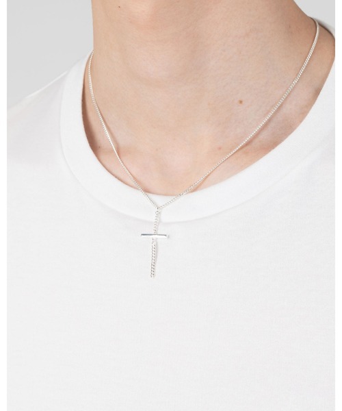 LAD MUSICIAN(ラッドミュージシャン)の「CHAIN CROSS NECKLACE(ネックレス・メンズ・ブラック/シルバー・FREE)」の10枚目の写真