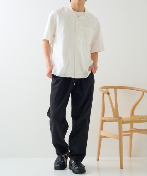 UNIVERSAL OVERALL(ユニバーサルオーバーオール)の「【UNIVERSAL OVERALL】CHILLPAN TAPERED U2623630-B(チノパンツ・メンズ・ベージュ/グレー/ブラック・L/XL/M)」の19枚目の写真