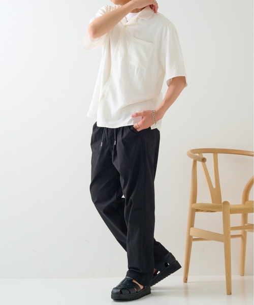 UNIVERSAL OVERALL(ユニバーサルオーバーオール)の「【UNIVERSAL OVERALL】CHILLPAN TAPERED U2623630-B(チノパンツ・メンズ・ベージュ/グレー/ブラック・L/XL/M)」の20枚目の写真