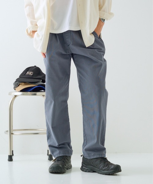 UNIVERSAL OVERALL(ユニバーサルオーバーオール)の「【UNIVERSAL OVERALL】CHILLPAN TAPERED U2623630-B(チノパンツ・メンズ・ベージュ/グレー/ブラック・L/XL/M)」の21枚目の写真