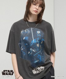 STAR WARS（スターウォーズ）の「＜Exclusive＞【STAR WARS】Vintage-Washed Oversized Tee / 【スター・ウォーズ】 別注 ヴィンテージ加工 オーバーサイズ グラフィックTシャツ（Tシャツ/カットソー）」