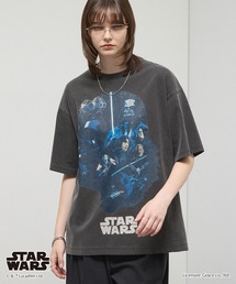 STAR WARS（スターウォーズ）の「＜Exclusive＞【STAR WARS】Vintage-Washed Oversized Tee / 【スター・ウォーズ】 別注 ヴィンテージ加工 オーバーサイズ グラフィックTシャツ（Tシャツ/カットソー）」