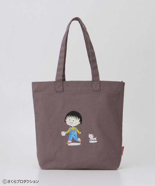 Honeys(ハニーズ)の「ちびまる子ちゃん/トートバッグ(トートバッグ・レディース・ホワイト系その他2/イエロー/ホワイト系その他3/ネイビー/ピンク/スミクロ・FREE)」の15枚目の写真