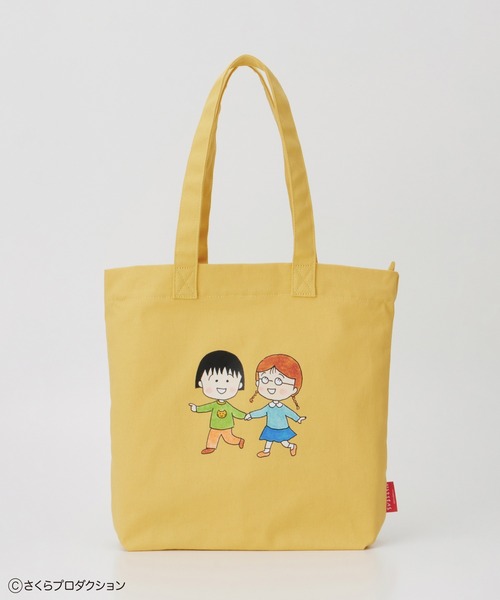 Honeys(ハニーズ)の「ちびまる子ちゃん/トートバッグ(トートバッグ・レディース・ホワイト系その他2/イエロー/ホワイト系その他3/ネイビー/ピンク/スミクロ・FREE)」の21枚目の写真