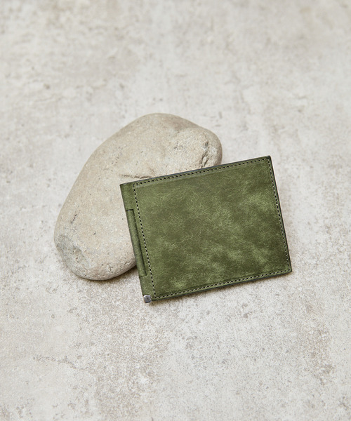 com-ono コモノ / PUEBLO LEATHER MONEY CLIP イタリア製プエブロ
