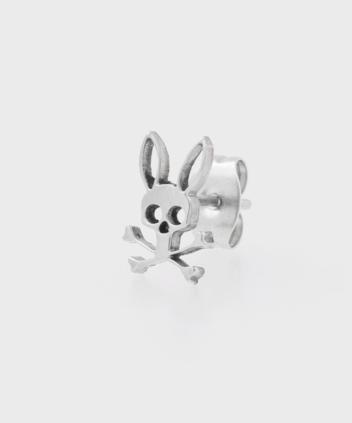 Psycho Bunny(サイコバニー)の「PsychoBunny ピアス(片耳)(ピアス(片耳用)・メンズ・シルバー・FREE)」の1枚目の写真