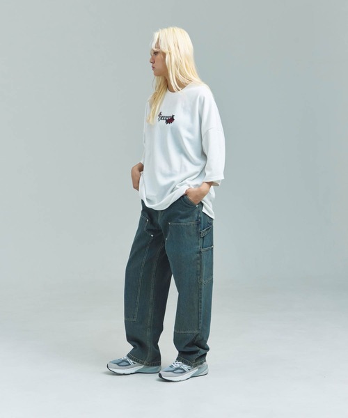 JACKROSE(ジャックローズ)の「JE-クロス&ローズ・刺繍-SSTEE(Tシャツ/カットソー・メンズ・ブラック/ホワイト・M/L)」の22枚目の写真
