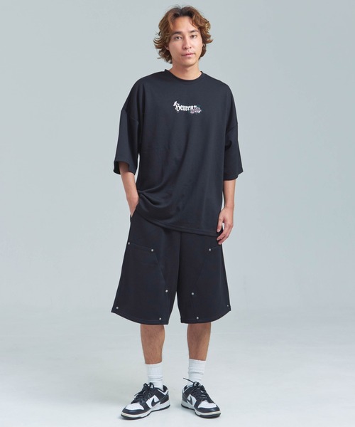 JACKROSE(ジャックローズ)の「JE-クロス&ローズ・刺繍-SSTEE(Tシャツ/カットソー・メンズ・ブラック/ホワイト・M/L)」の3枚目の写真