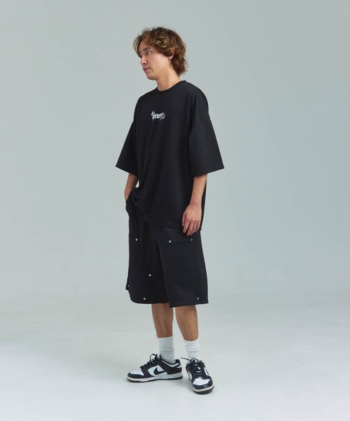 JACKROSE(ジャックローズ)の「JE-クロス&ローズ・刺繍-SSTEE(Tシャツ/カットソー・メンズ・ブラック/ホワイト・M/L)」の4枚目の写真
