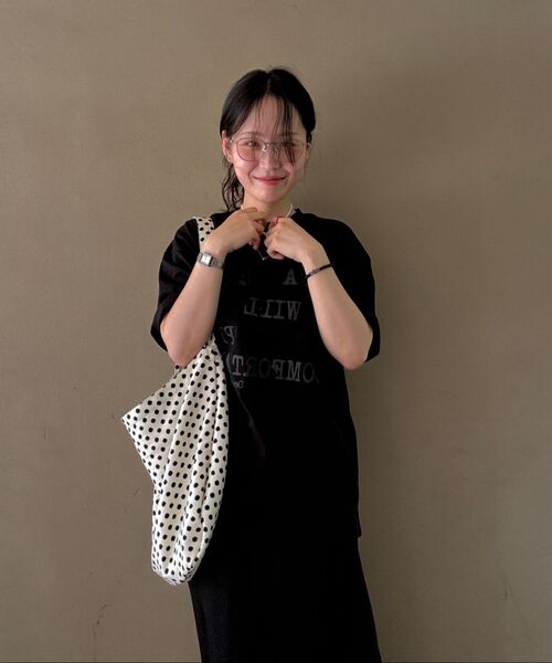 URBANAGE(アーバンエイジ)の「ALIVE オーバー半袖チャコール(Tシャツ/カットソー・レディース・その他・MEDIUM/LARGE)」の14枚目の写真