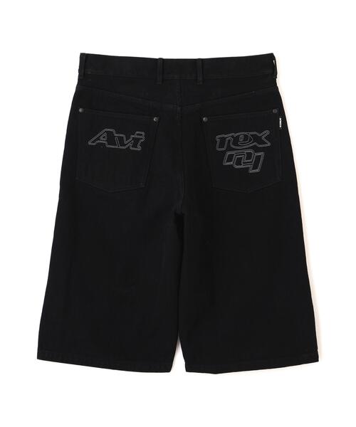 AVIREX(アヴィレックス)の「GOALERS EMBROIDERY DENIM SHORTS / 刺しゅう デニム ショーツ / AVIREX / アヴィレックス(デニムパンツ・メンズ・ライトインディゴブルー/ブラック・X-LARGE/MEDIUM)」の20枚目の写真