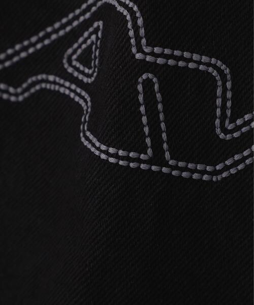 AVIREX(アヴィレックス)の「GOALERS EMBROIDERY DENIM SHORTS / 刺しゅう デニム ショーツ / AVIREX / アヴィレックス(デニムパンツ・メンズ・ライトインディゴブルー/ブラック・X-LARGE/MEDIUM)」の21枚目の写真