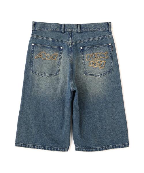 AVIREX(アヴィレックス)の「GOALERS EMBROIDERY DENIM SHORTS / 刺しゅう デニム ショーツ / AVIREX / アヴィレックス(デニムパンツ・メンズ・ライトインディゴブルー/ブラック・X-LARGE/MEDIUM)」の11枚目の写真