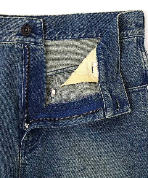 AVIREX(アヴィレックス)の「GOALERS EMBROIDERY DENIM SHORTS / 刺しゅう デニム ショーツ / AVIREX / アヴィレックス(デニムパンツ・メンズ・ライトインディゴブルー/ブラック・X-LARGE/MEDIUM)」の12枚目の写真