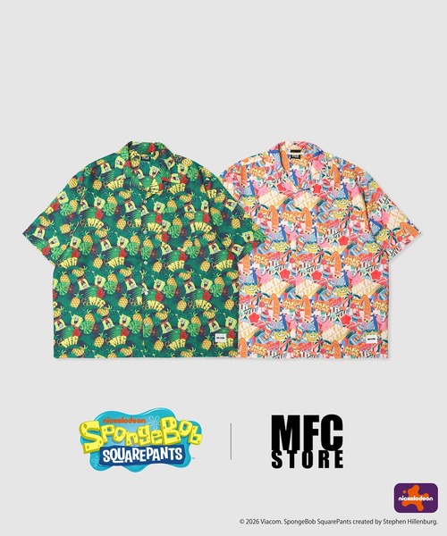 MFC STORE(エムエフシーストア)の「SpongeBob x MFC STORE S/S SHIRT MULTI(シャツ/ブラウス・メンズ・その他1・S/M/L/XL/XXL)」の2枚目の写真