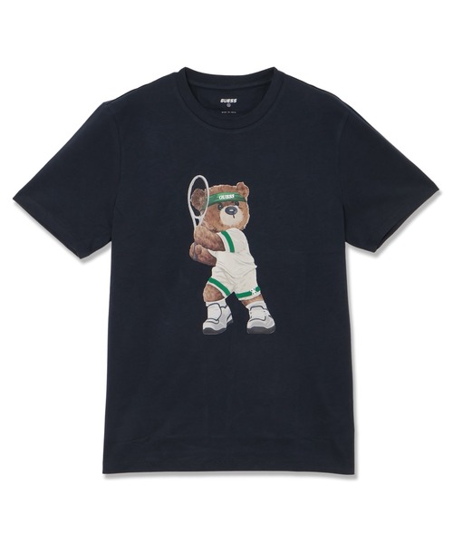 Guess(ゲス)の「BERRY Tee Tシャツ 半袖(Tシャツ/カットソー・メンズ・ネイビー/ホワイト・SMALL/MEDIUM/LARGE/X-LARGE)」の6枚目の写真