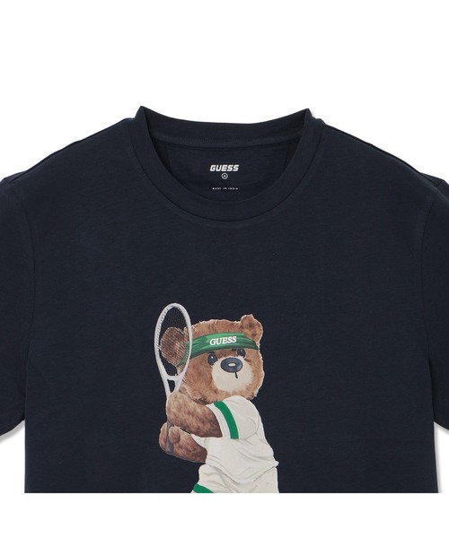 Guess(ゲス)の「BERRY Tee Tシャツ 半袖(Tシャツ/カットソー・メンズ・ネイビー/ホワイト・SMALL/MEDIUM/LARGE/X-LARGE)」の8枚目の写真
