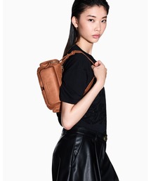 ARMANI EXCHANGE（アルマーニエクスチェンジ）の「【A|X アルマーニ エクスチェンジ】AXロゴ スエードタッチ マルチポケット ワンハンドルバッグ（ハンドバッグ）」