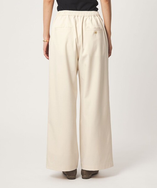green label relaxing（グリーンレーベルリラクシング）の「［size SHORT/TALLあり］オルマイ ツイル ワイド パンツ オフホワイト（その他パンツ・レディース・オフホワイト・TALL/40/36/34/SHORT/38）」の13枚目の写真