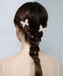 gargle（ガーグル）の「gargle ガーグル：HARU:HAIR シリーズ　ハルヘアー2　蝶　チョウ　貼るシールヘア　ヘアアクセ（その他ヘアアクセサリー）」