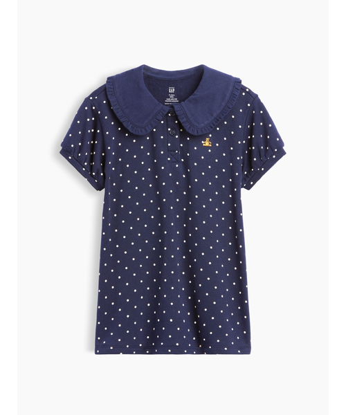 GAP（ギャップ）の「フレンチテリー 襟付き プリントワンピース (幼児・ベビー)（ワンピース・キッズ・ピンク系その他/ネイビー・100cm/105cm/110cm/70cm/80ｃｍ/90cm/95cm）」の4枚目の写真