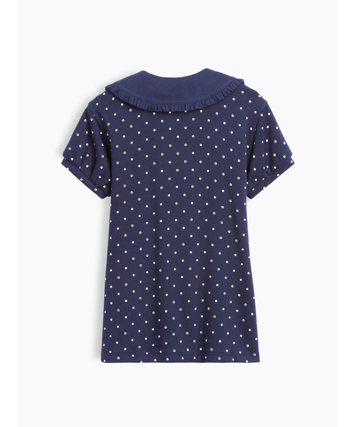 GAP（ギャップ）の「フレンチテリー 襟付き プリントワンピース (幼児・ベビー)（ワンピース・キッズ・ピンク系その他/ネイビー・100cm/105cm/110cm/70cm/80ｃｍ/90cm/95cm）」の6枚目の写真