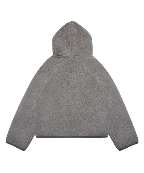 MIRECO(ミレコ)の「DUFFLE HOOD SHORT JK CHARCOAL(ムートンコート・レディース・その他・FREE)」の5枚目の写真
