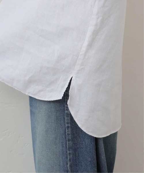 JOURNAL STANDARD LUXE(ジャーナルスタンダード ラックス)の「《追加》ソフトリネン セーラーシャツ(シャツ/ブラウス・レディース・ブラック/アイボリー/ネイビー・FREE)」の7枚目の写真