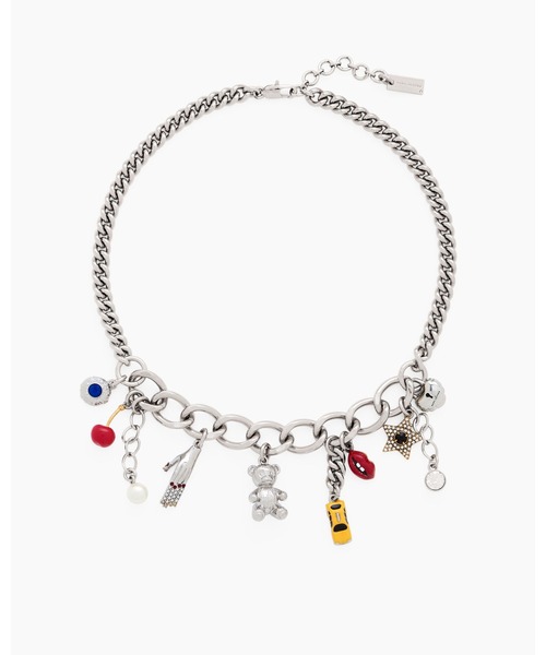 MARC JACOBS(マークジェイコブス)の「TRINKET CHARM NECKLACE/ザ トリンケット チャーム ネックレス(ネックレス・レディース・シルバー系その他・ONE SIZE)」の1枚目の写真