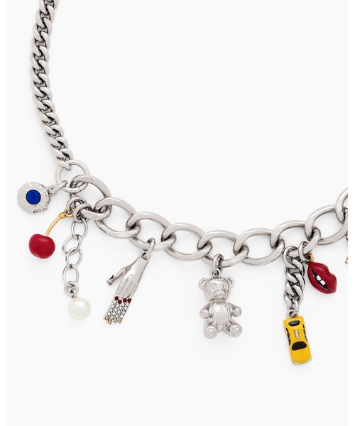 MARC JACOBS(マークジェイコブス)の「TRINKET CHARM NECKLACE/ザ トリンケット チャーム ネックレス(ネックレス・レディース・シルバー系その他・ONE SIZE)」の3枚目の写真