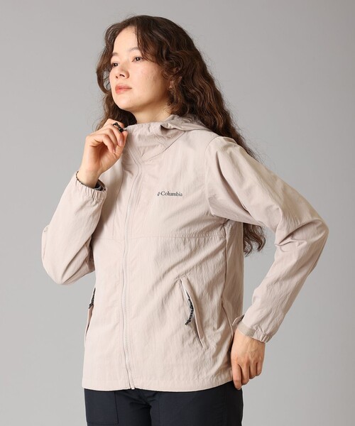 Columbia(コロンビア)の「撥水 Columbia/ ウィメンズ ヴィザヴォナパスII ジャケット /コロンビア(ナイロンジャケット・レディース・ベージュ/ブラック/グリーン/ストーン・M/L/XL/S)」の3枚目の写真