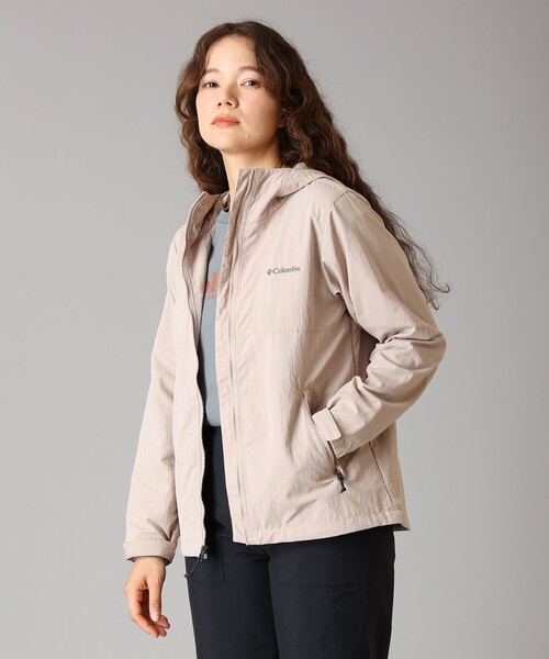 Columbia(コロンビア)の「撥水 Columbia/ ウィメンズ ヴィザヴォナパスII ジャケット /コロンビア(ナイロンジャケット・レディース・ベージュ/ブラック/グリーン/ストーン・M/L/XL/S)」の9枚目の写真