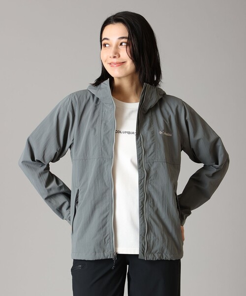 Columbia(コロンビア)の「撥水 Columbia/ ウィメンズ ヴィザヴォナパスII ジャケット /コロンビア(ナイロンジャケット・レディース・ベージュ/ブラック/グリーン/ストーン・M/L/XL/S)」の13枚目の写真