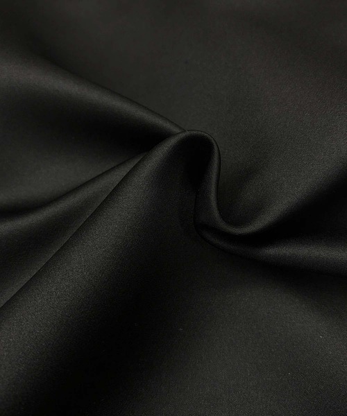 ELFRANK（エルフランク）の「【2026AW】【M～Lサイズ展開】サテンオーバーサイズテーラードジャケット 洗える《着用動画あり》（テーラードジャケット・レディース・ブラック/オフホワイト・M/L）」の18枚目の写真