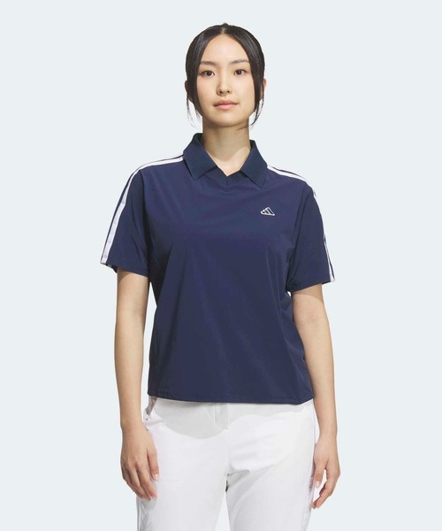 Sleeve‑stripe wraps — футбольная футболка adidas Golf, короткий рукав