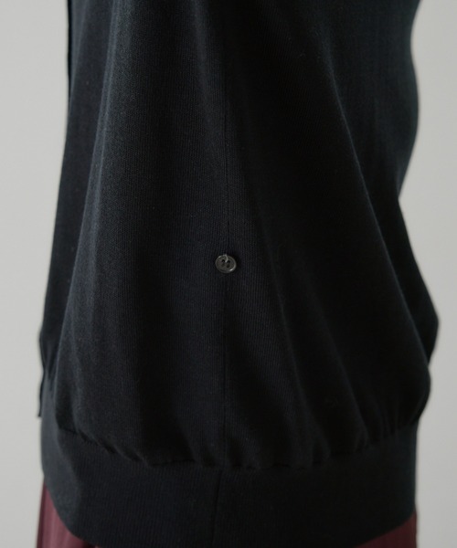 qualite(カリテ)の「テンセルウールカシュクールカーディガン(カーディガン/ボレロ・レディース・ライトブルー/ワイン/ベージュ/ブラック・フリー)」の10枚目の写真