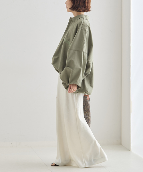 journal standard L'essage(ジャーナルスタンダードレサージュ)の「《追加6》ILL ONE EIGHTY/イル ワンエイティ 別注 SLEEPING SMOCK ブルゾン(その他アウター・レディース・カーキ・FREE)」の14枚目の写真