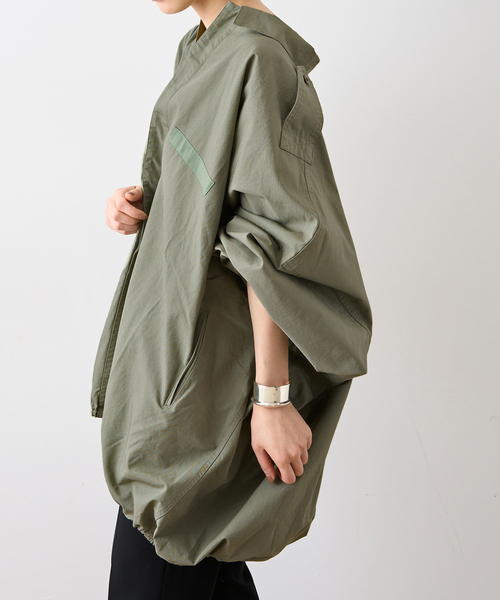 journal standard L'essage(ジャーナルスタンダードレサージュ)の「《追加6》ILL ONE EIGHTY/イル ワンエイティ 別注 SLEEPING SMOCK ブルゾン(その他アウター・レディース・カーキ・FREE)」の16枚目の写真