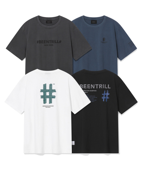BEENTRILL(ビントリル)の「エッセンシャルロゴ半袖Tシャツ(ネイビー)(Tシャツ/カットソー・レディース・その他・LARGE/MEDIUM)」の4枚目の写真