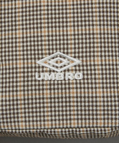 FREAK'S STORE(フリークスストア)の「UMBRO/アンブロ SP Packable Flannel Mini Bag/別注 パッカブル フランネル ミニバッグ/ナップサック型(バックパック/リュック・メンズ・ベージュ/ネイビー/ブラウン/ブラック・ONE SIZE)」の15枚目の写真