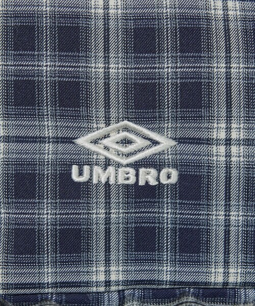 FREAK'S STORE(フリークスストア)の「UMBRO/アンブロ SP Packable Flannel Mini Bag/別注 パッカブル フランネル ミニバッグ/ナップサック型(バックパック/リュック・メンズ・ベージュ/ネイビー/ブラウン/ブラック・ONE SIZE)」の16枚目の写真