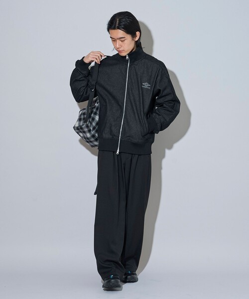 FREAK'S STORE(フリークスストア)の「UMBRO/アンブロ SP Packable Flannel Mini Bag/別注 パッカブル フランネル ミニバッグ/ナップサック型(バックパック/リュック・メンズ・ベージュ/ネイビー/ブラウン/ブラック・ONE SIZE)」の17枚目の写真