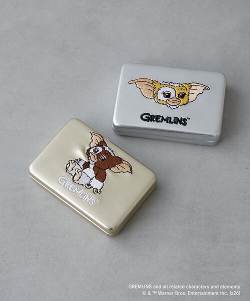 BIRTHDAY BAR（バースデイバー）の「【GREMLINS グレムリン】スクエアアクセサリーケース（ポーチ・レディース・シルバー/ゴールド・0）」の3枚目の写真