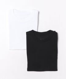 1PIU1UGUALE3  RELAX （ウノピゥウノウグァーレトレ リラックス）の「【1PIU1UGUALE3】 FRUIT OF THE LOOM PACK TEE ヘビーシルケットドレスパックTEE（Tシャツ/カットソー）」