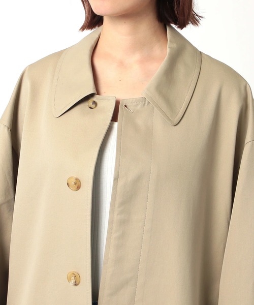 J.B. ATTIRE(ジェイビーアタイア)の「J.B. ATTIRE RIVE GAUCHE COAT(ステンカラーコート・レディース・Beige・1)」の5枚目の写真