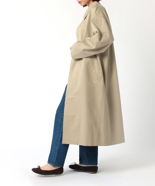 J.B. ATTIRE(ジェイビーアタイア)の「J.B. ATTIRE RIVE GAUCHE COAT(ステンカラーコート・レディース・Beige・1)」の4枚目の写真