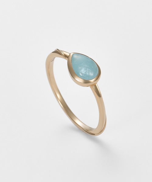 agete(アガット)の「アクアマリンリング【Colors Ring Series】(リング・レディース・ライトブルー・#11/#9/#13)」の3枚目の写真