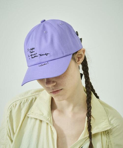 LY(エルワイ)の「LY LETTER CAP(キャップ・レディース・オートミール/ボルドー/パープル/ブラック・-)」の1枚目の写真