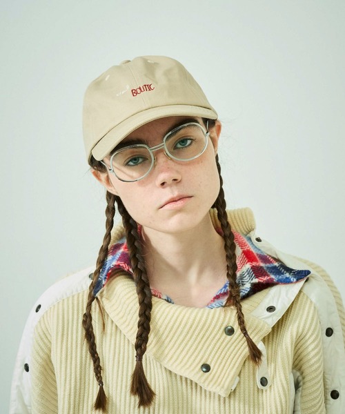 LY(エルワイ)の「LY LETTER CAP(キャップ・レディース・オートミール/ボルドー/パープル/ブラック・-)」の10枚目の写真